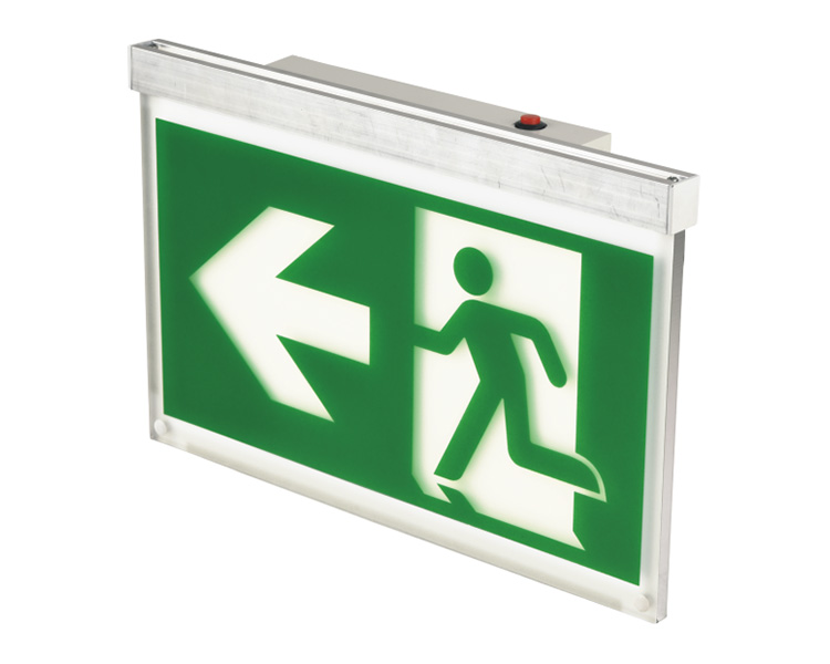 Le2916-c Aluminium Single Facie laquearia Recessed Mounted Exitus Signa