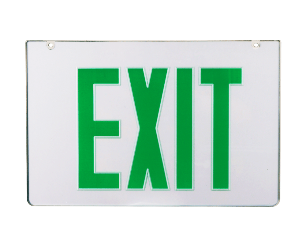 Speculum Exitus Sign Acrylic Panel