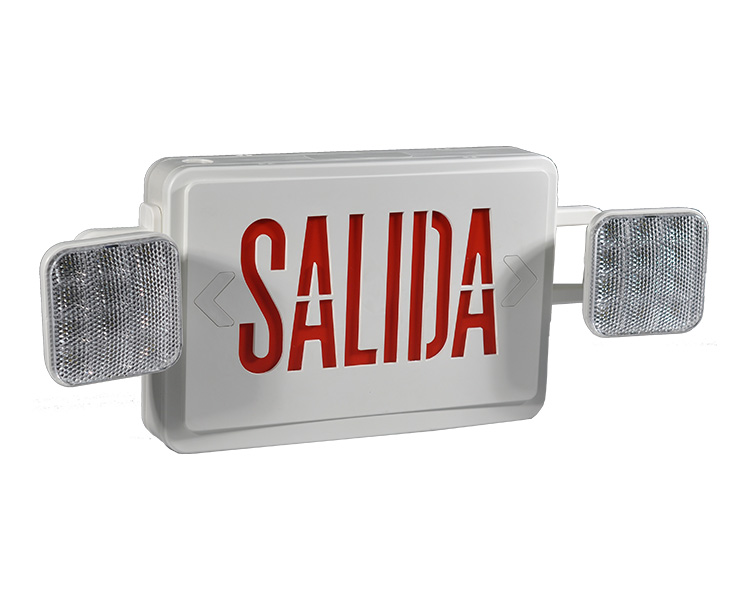 Jlec2RW-SA Rubrum DUXERIT COMBO EMGENCENTIA Salida Sign