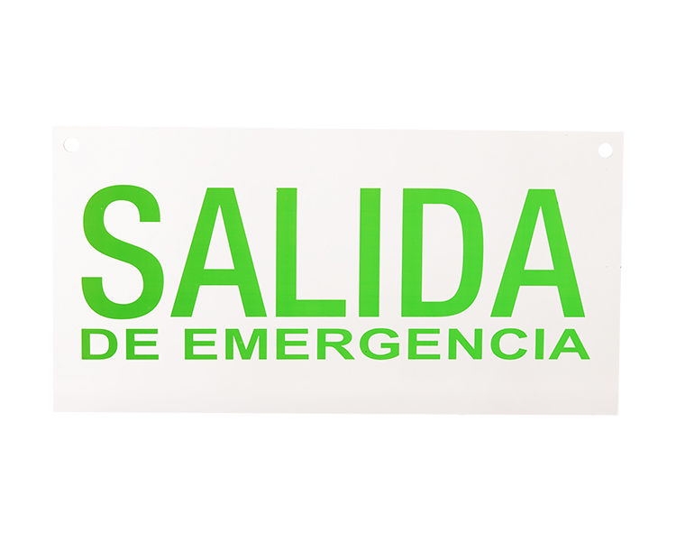 Salida Exitus Sign Panel