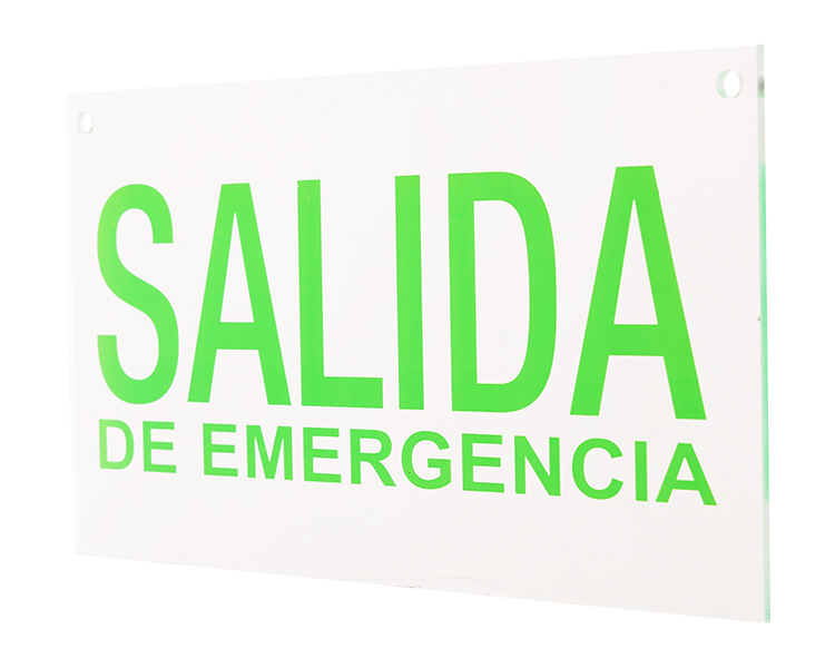 Salida Exitus Sign Panel