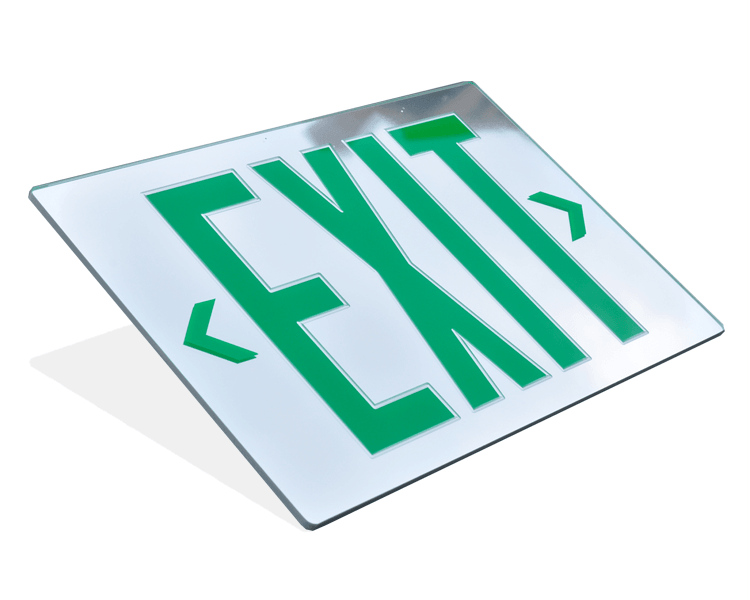 Speculum subitis Exitus Sign Panel