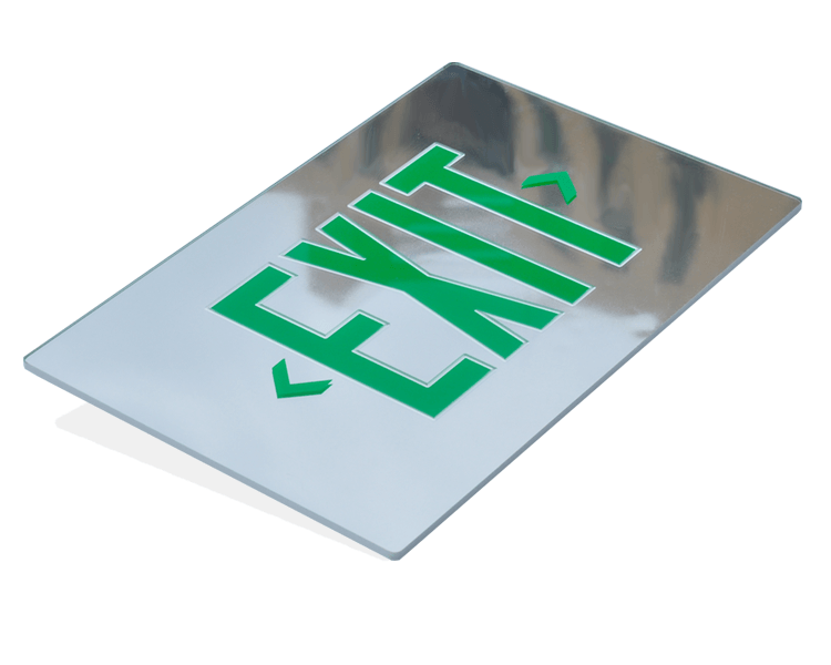 Speculum subitis Exitus Sign Panel