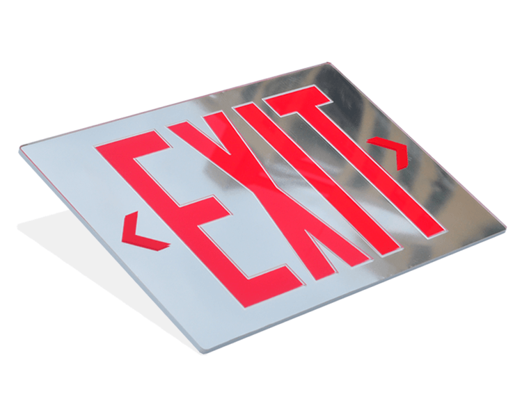 Speculum subitis Exitus Sign Panel