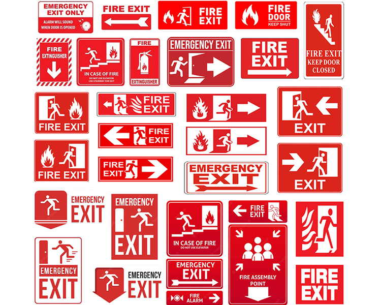 Lorem Exit Sign