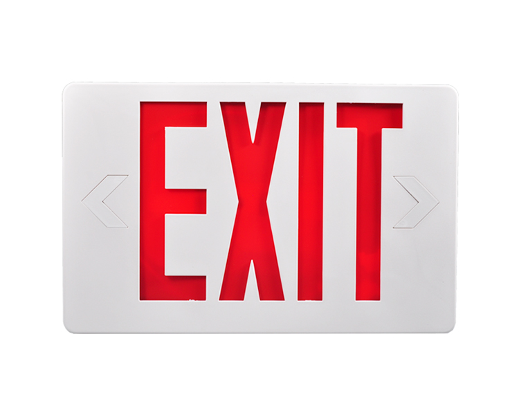 Jleed2rwem-New Slim Red DUXERIT EXITUS Sign
