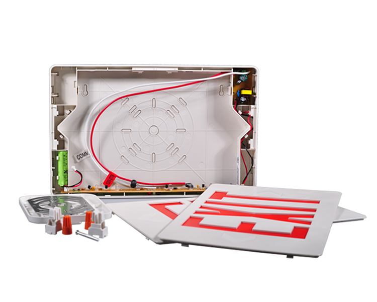 Jleed2rwem-New Slim Red DUXERIT EXITUS Sign