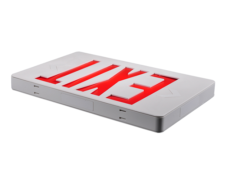 Jleed2rwem-New Slim Red DUXERIT EXITUS Sign