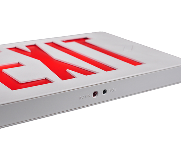 Jleed2rwem-New Slim Red DUXERIT EXITUS Sign