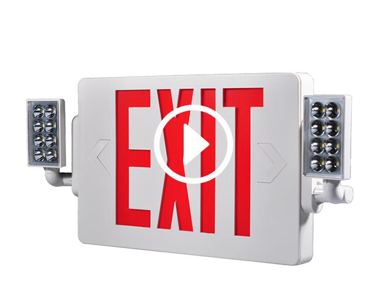 Jleg2rw-subitis ignis exit luminaria cum Rubrum Letters