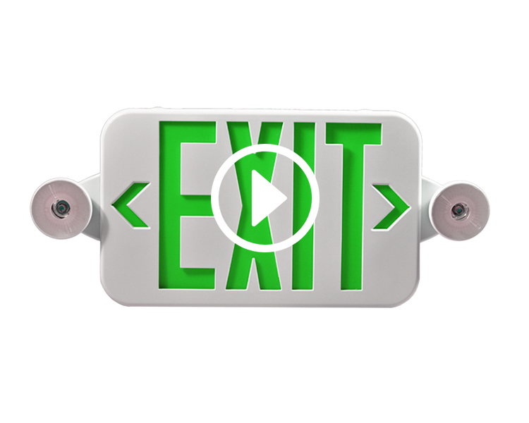 Jlece2gW-New Foedus Green Exit Sign